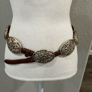 Vintage Brighton concho belt